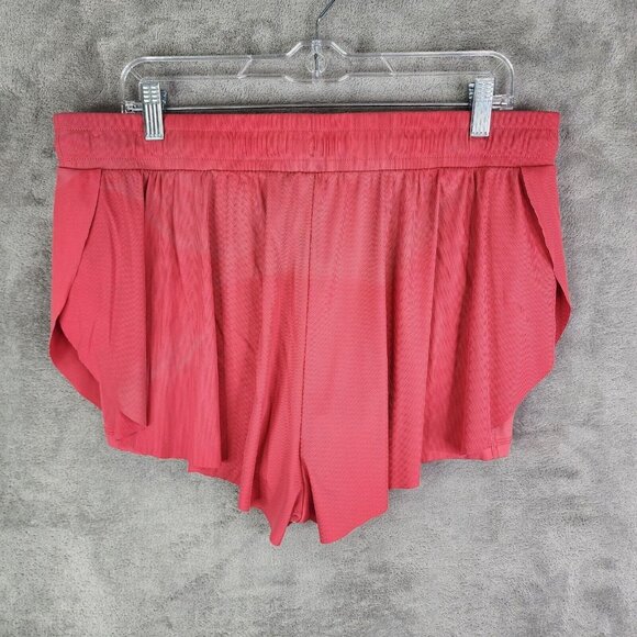 Womens JoyLab Coral Pink Running Shorts 2" Inseam Nylon Spandex Blend Size XL - Picture 5 of 9